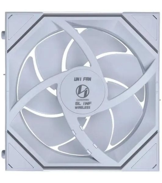 Вентилятор для корпуса Lian-Li Uni Fan SL-INF Wireless 120 ARGB 120х124.5x28 белый 4-pin 29.2дБ (упак.:3шт) (G99.12SLIN1W3W.R0) Ret