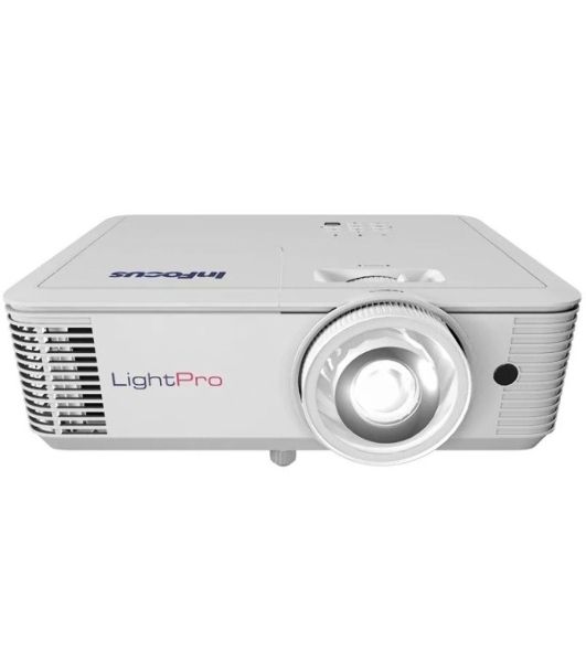 Проектор InFocus IN0048ST DLP, FullHD, 4000 lm, 30 000:1, 0.496:1, 2xHDMI 1.4, VGA in/out, Composite Video, 3.5мм in/out, USB-A, RS-232, RJ-45, лампа 15 000ч.(ECO mode), 10W, 27дБ, 2,9 кг, PJ-Link, БЕЛЫЙ