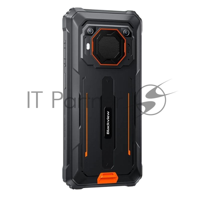 Смартфон Blackview BV6200 Pro, 6/128Gb, черный/оранжевый