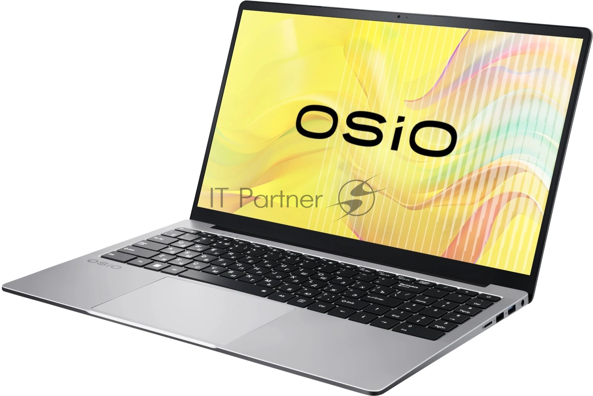 Ноутбук Osio FocusLine F150i-032/15.6"/IPS/Intel Core i5 1235U/16Gb/512Gb SSD/Intel Iris Xe graphics/без ОС/серый/1.7kg