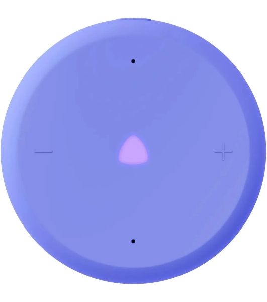 Умная колонка Яндекс Станция Лайт 2, 6Вт, компактная, 1 динамик, Matter, Wi-Fi, Bluetooth 5.0, Алиса, фиолетовый