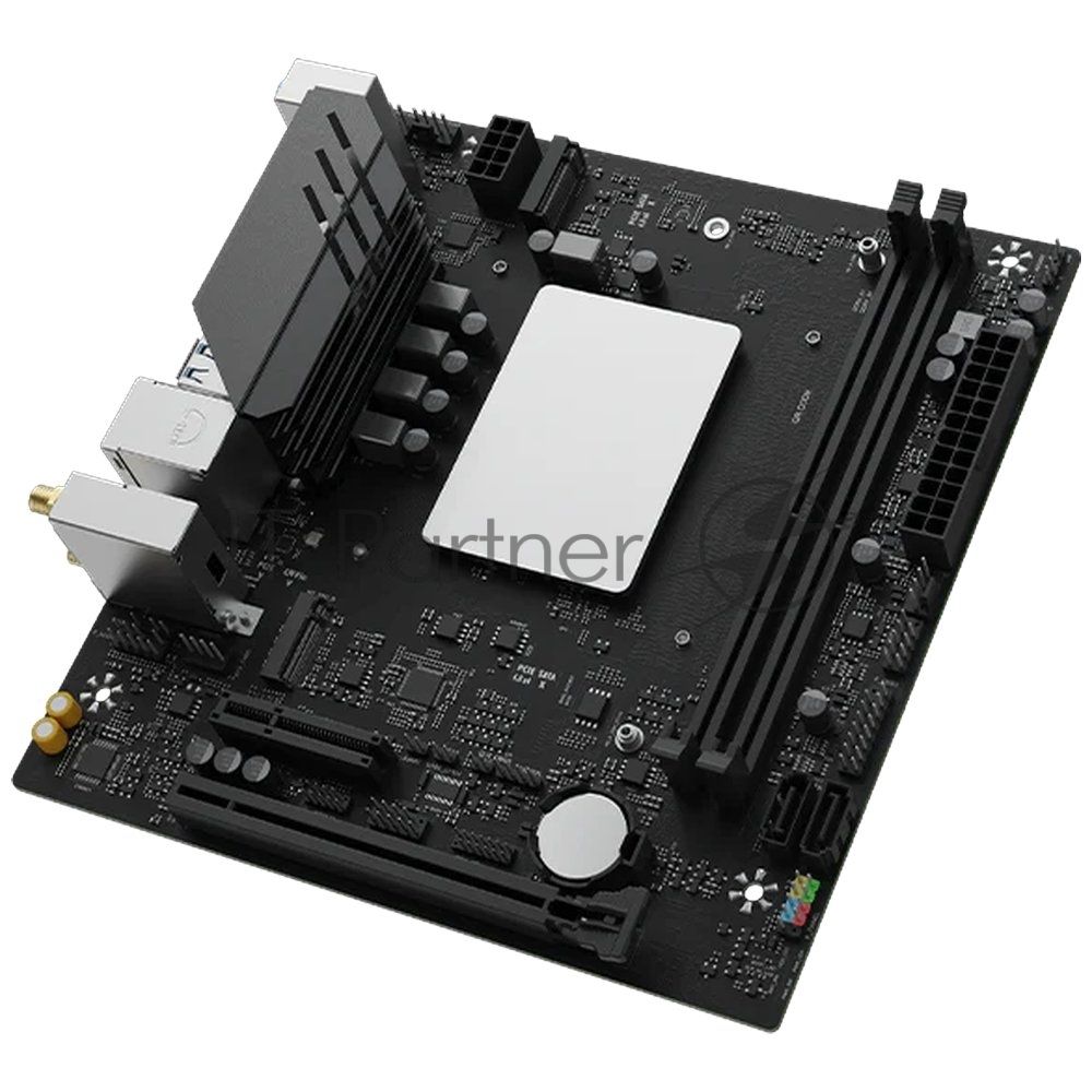 Материнская плата Maxsun MS-MoDT 230H D4 WIFI, SoC, Intel 230H SoC, 2xDDR4, 2xSATA, 1xPCIe 5.0 x16, 1xPCIe x4, 2xM.2, 1x 1Gb LAN, 4xUSB 3.2 Gen2, 6xUSB 2.0, 3x3.5 мм, 7.1, microATX