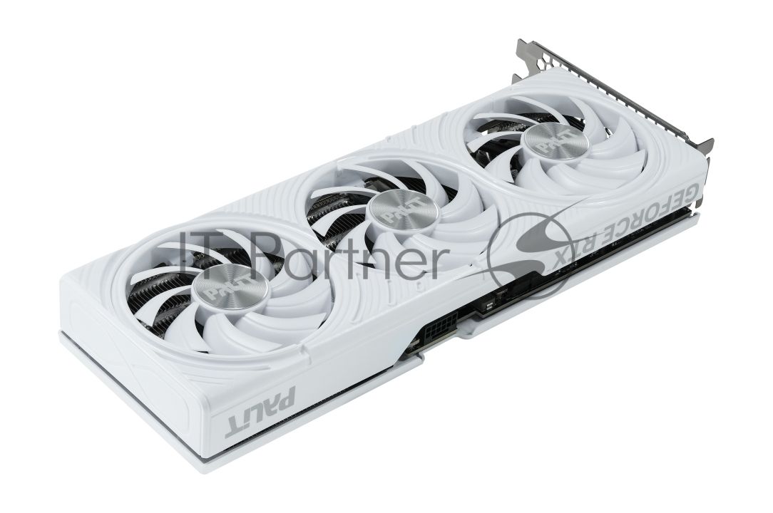 Видеокарта Palit GeForce RTX 5070 WHITE OC, 12 GB GDDR7, 192 bit, 3xDisplayPort, HDMI, GPU 2325 MHz