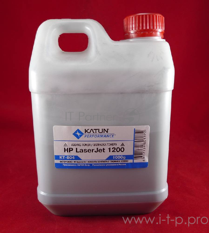 Тонер HP LJ 1200/1300/1000W (кан., 1кг.) Katun фас России