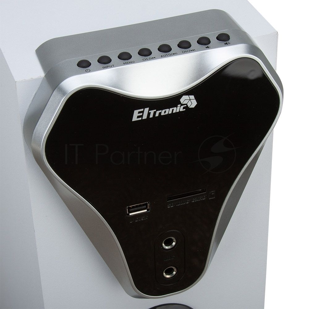 Колонка 10" (20-80 HOME SOUND) динамик 8шт/2х10"; 4х4"; 2х1.5" комплект 2 колонки ELTRONIC (белая)