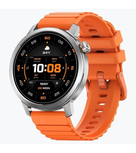 Умные часы KOSPET ORB, 1.43" AMOLED, Bluetooth, IP68, серебристый