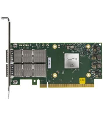 Сетевая карта MELLANOX ConnectX-6 Dx EN adapter card, 100GbE, Dual-port QSFP56, PCIe 4.0 x16, No Crypto, Tall Bracket