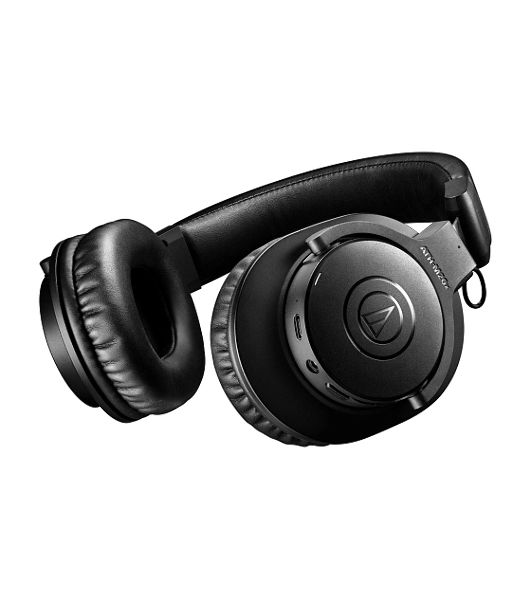 Беспроводные/проводные наушники Audio-Technica ATH-M20xBT черный, полноразмерные, Bluetooth + проводной, оголовье, до 60 ч