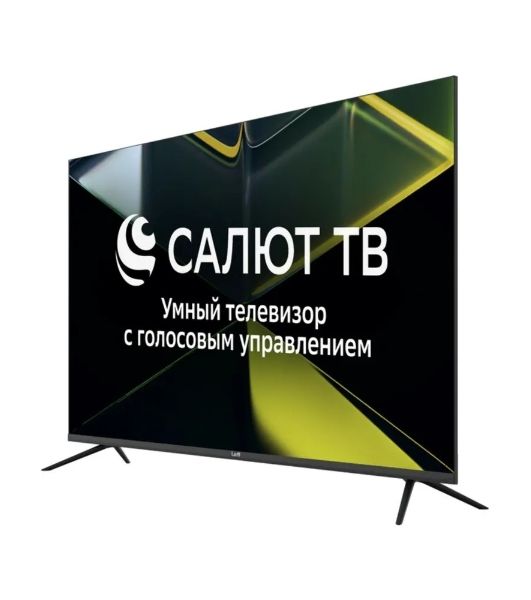 Телевизор LEFF 43" 43U680T черный DLED UHD 60Hz Smart TV Салют ТВ