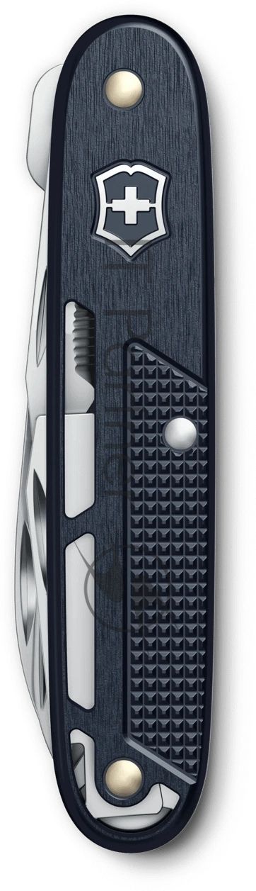 Нож перочинный Victorinox Synergy X Alox (0.8226.22) 93мм синий карт.коробка