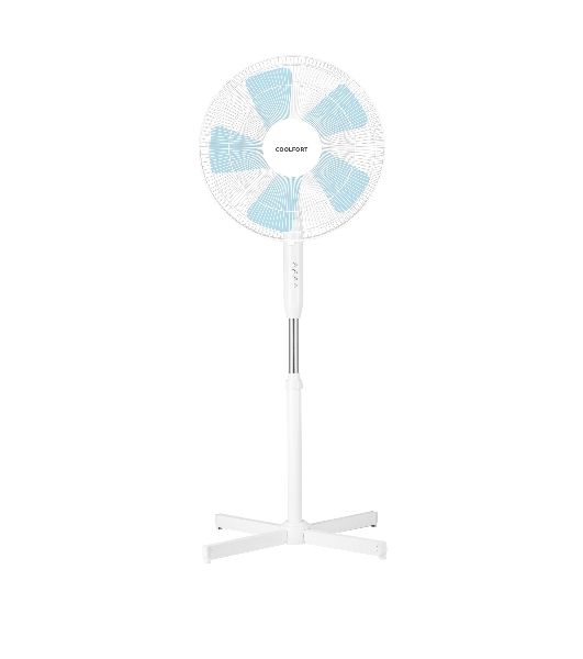 Вентилятор Coolfort CF-2029 белый, напольный, 40 Вт, 3 скорости, 42 см