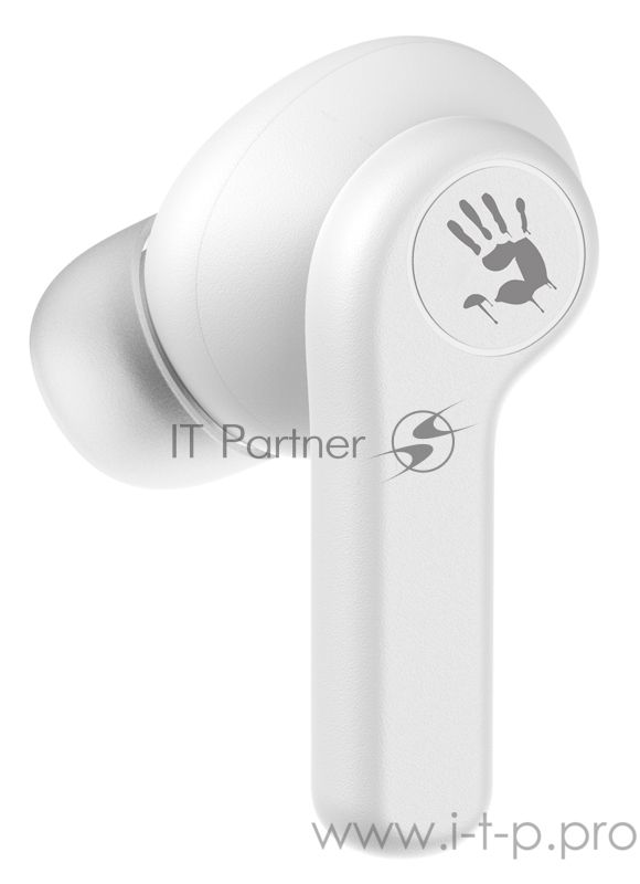 Наушники TWS A4Tech Bloody M30 белый, внутриканальные, Bluetooth, до 22 ч