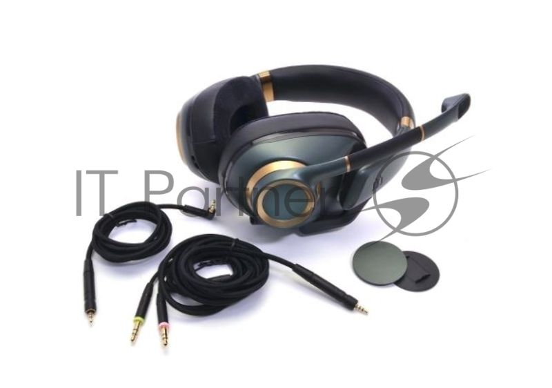 Игровая гарнитура EPOS H6 PRO Closed зелёная (Sennheiser, mini jack 3.5 мм, PC / Soft phone, PS4, Xbox One, Nintendo Switch, Mac OSX, PS5, Xbox Series X)