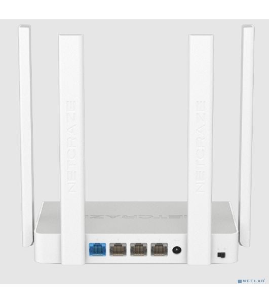 Гигабитный интернет-центр Netcraze Speedster (NC-3013) с Mesh Wi-Fi 5 AC1200, 4-портовым Smart-коммутатором и переключателем режима роутер/ретранслятор