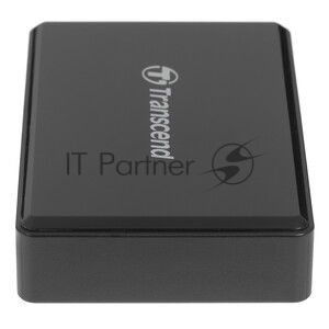 Кард-ридер Transcend RDF8/черный/SDXC,SDHC,microSDXC,microSDHC,CompactFlash,CompactFlash/USB 3.0/пластик