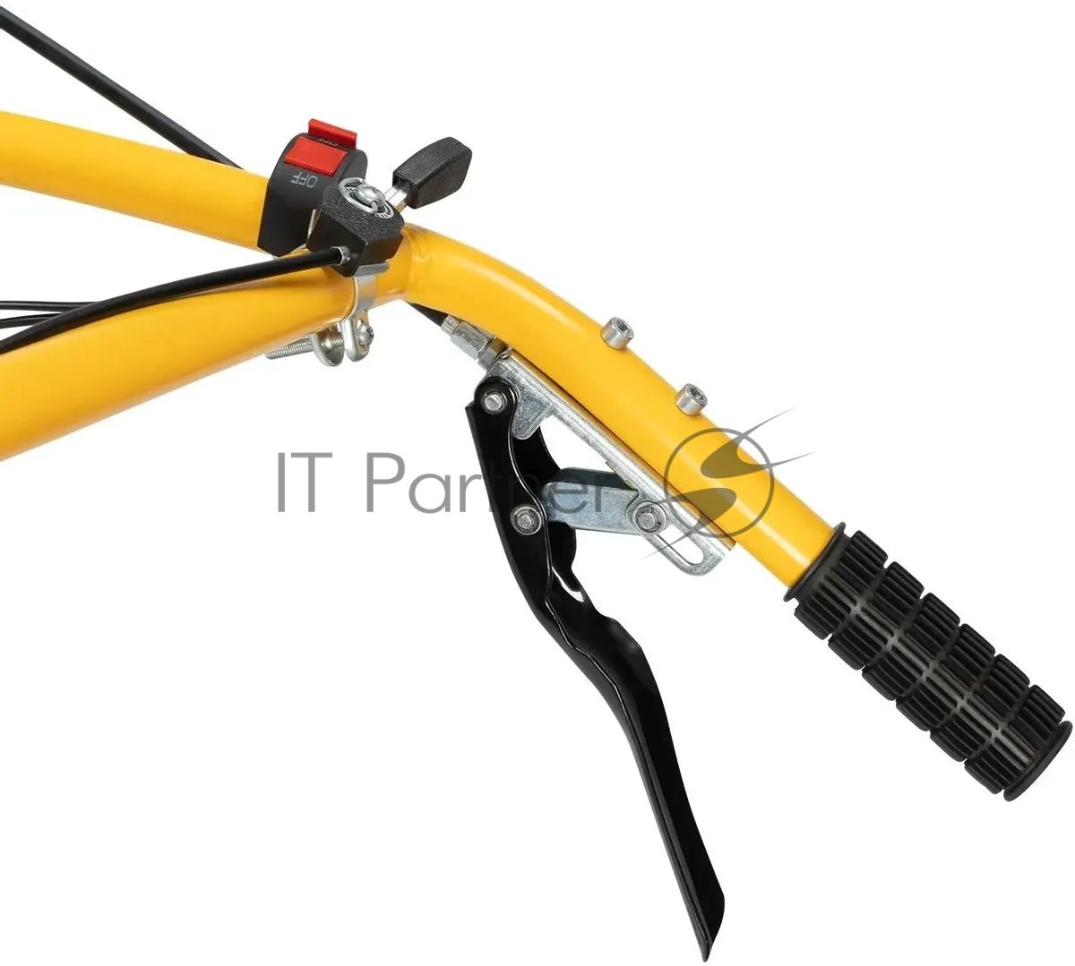 Мотоблок Denzel DPT-470S-PRO, 7 л.с., ремен.сцеп, фрез 3х4, ШОМ, передачи 4В/2Н