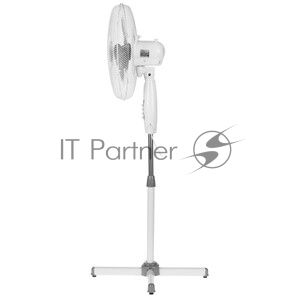 Вентилятор Scarlett SC-SF111B27 белый/серый, напольный, 40 Вт, 3 скорости, 40 см