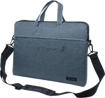 Сумка для ноутбука 15.6" Portcase KCB-165 Grey серый нейлон/полиэстер Сумка для ноутбука 15.6" Portcase KCB-165 Grey серый нейлон/полиэстер