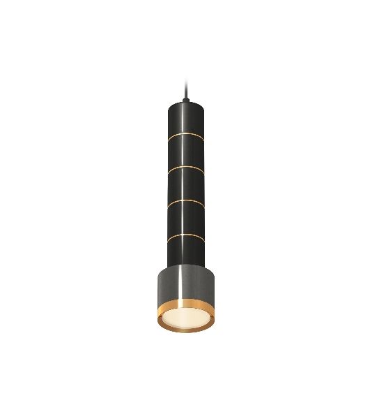 Светильник Ambrella Light XP8115010 DCH/PYG черный хром/золото желтое полированный GX53
