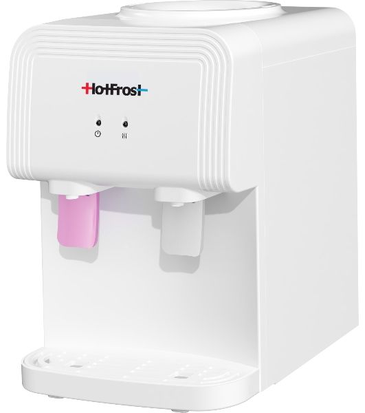 Кулер для воды Hotfrost D70F, верхняя загрузка, нагрев 90 °С, без охлаждения, белый