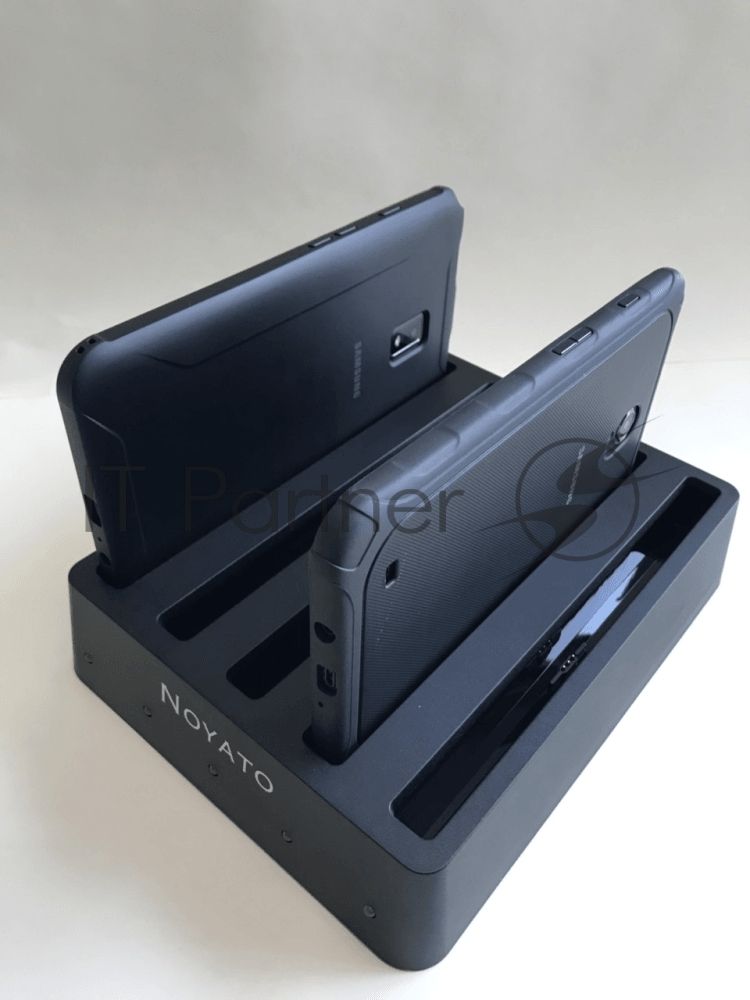 Зарядная станция для планшетов Samsung Galaxy Active Tab2, 5 слотов, Pogo pin, Short circuit protection, Output: pogo pins max. 2A, 100/240V