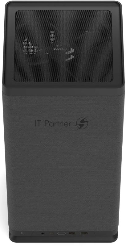 Компьютерный корпус без блока питания Fractal Design Mood, Mini-Tower, 1x180mm, 2xUSB-A 3.0 + 1xUSB 3.2 Type-C, SFX PSU Support, mITX черный