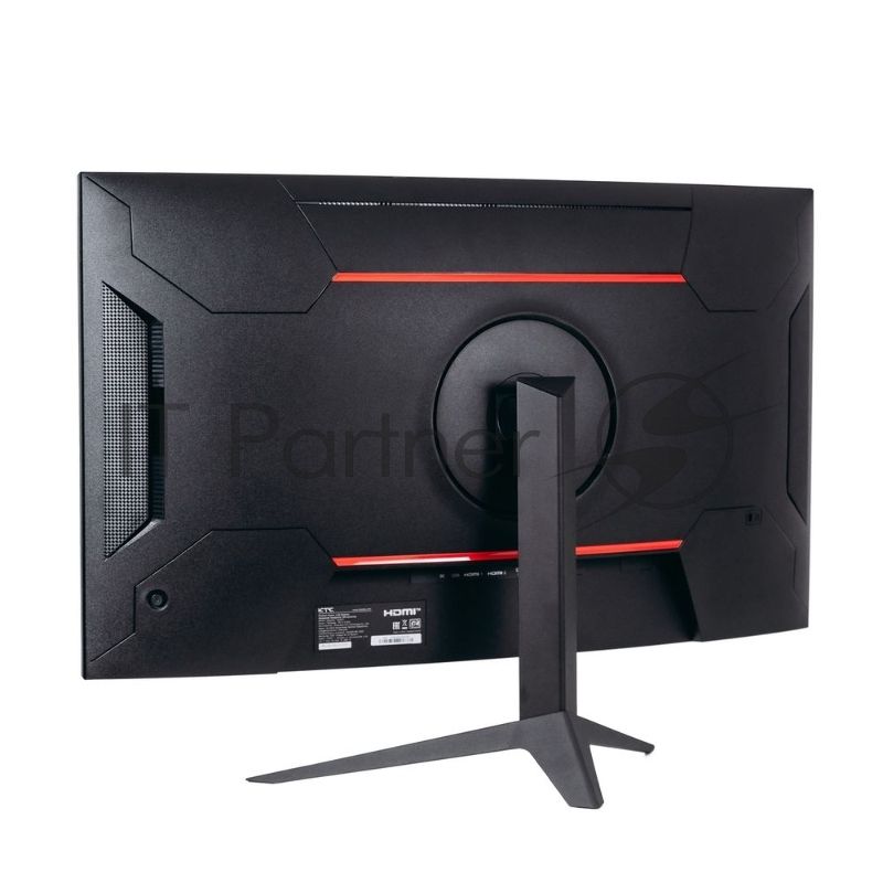 Монитор 31.5" KTC H32S17 VA 2560x1440, 165 Гц, 1 мс, 16:9, 300 кд/м², 2xHDMI, 2xDP, 1xUSB 2.0, 1x3.5 мм, изогнутый R1500, черный