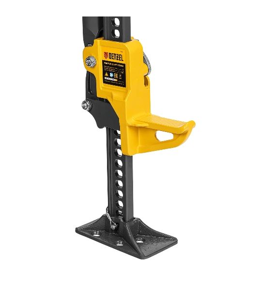 Домкрат реечный профессиональный Denzel 3,5 т, 115-1040 мм, High Jack