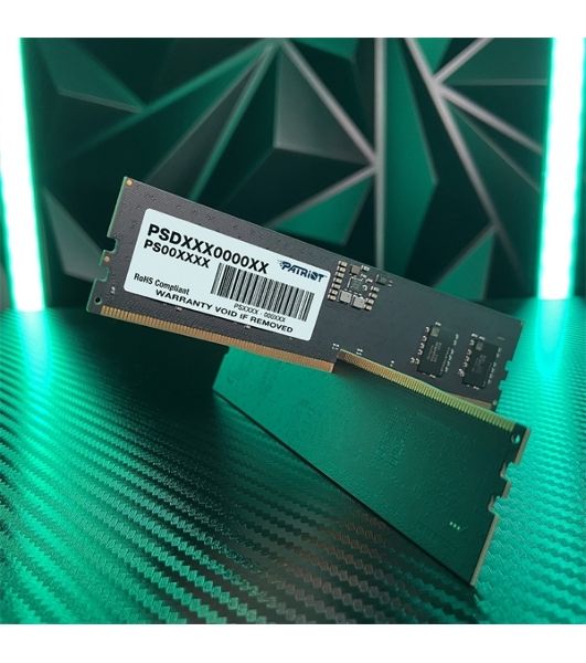 Оперативная память Patriot Signature, DDR5, 8GB (1x8 GB), 5600 MHz, CL46, DIMM