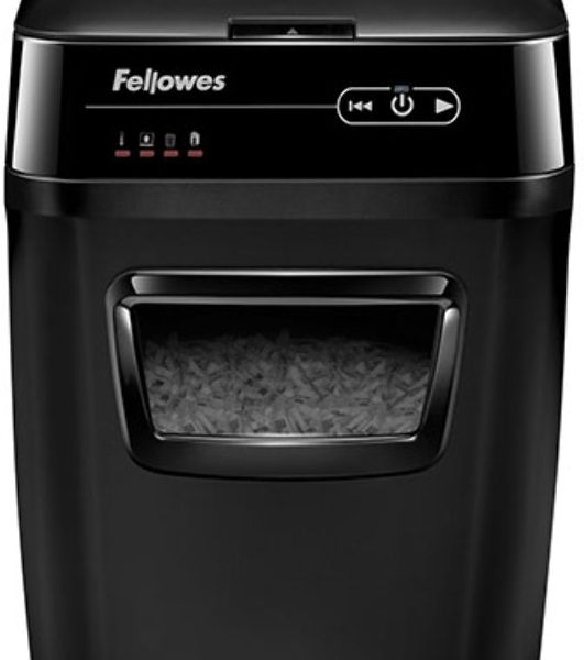 Шредер Fellowes AutoMax 200C (секр.P-4)/фрагменты/200лист./32лтр./пл.карты