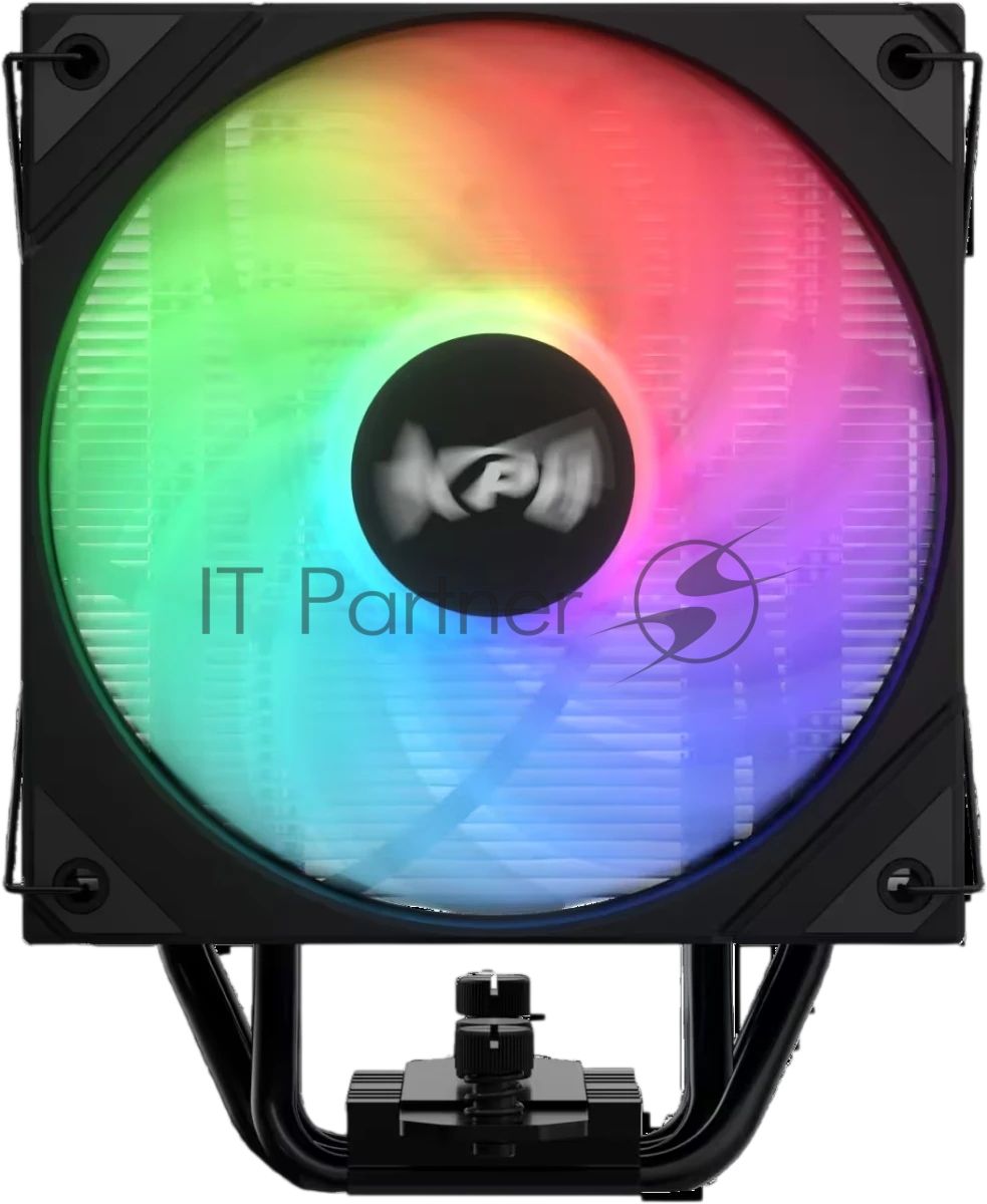 Кулер для процессора ADATA XPG MAESTRO PLUS 42SA черный, 120 мм, алюминий/медь, 800-1800 об/мин, 21.19 дБ, 4 pin PWM, ARGB, 220 Вт, высота 156 мм, ЖК-дисплей