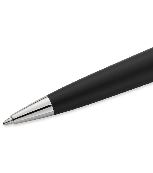 Ручка шариковая Waterman Expert 3 (CWS0951900) Muted Black CT M, синие чернила, подарочная коробка