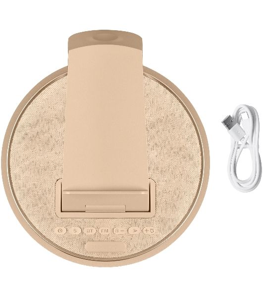 Портативная колонка BBK BTA1110 золотистый 10W 2.0 BT 10м 1800mAh