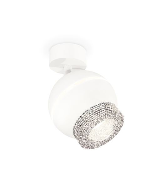 Комплект поворотного светильника Ambrella light XM1101010 SWH/CL белый песок/прозрачный MR16 GU5.3 LED 3W 4200K (A2202, C1101, N7191)