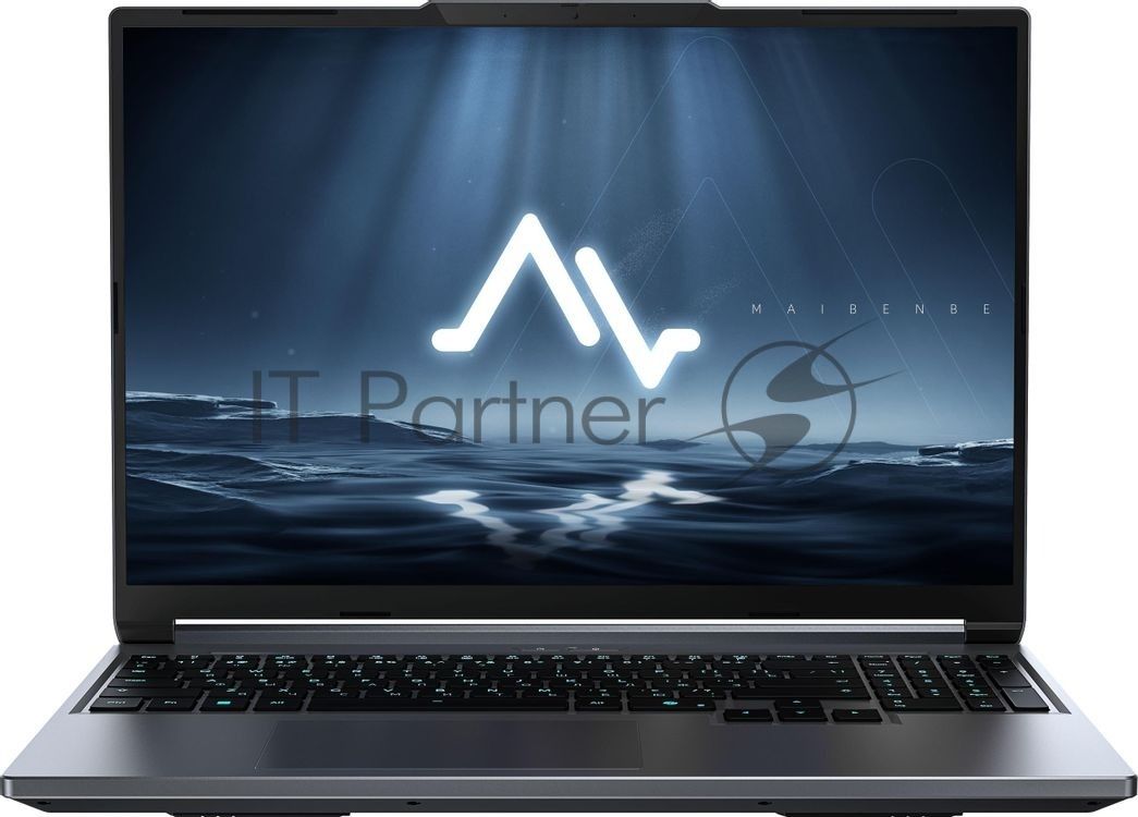 Ноутбук Maibenben X16C-i54455/16"/IPS/Intel Core i5-14450HX/16Gb/512Gb SSD/NVidia RTX 5050 8Gb/Linux/серый/2.28kg