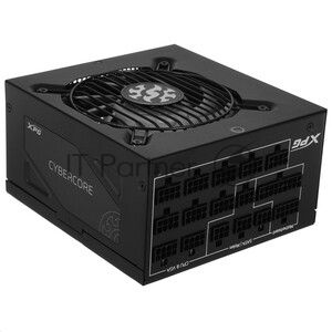 Блок питания ADATA XPG CYBERCORE II 1300W RTL (CYBERCOREII1300P-BKCEU), 1300Вт, 80 PLUS Platinum, 120мм, модульный, черный
