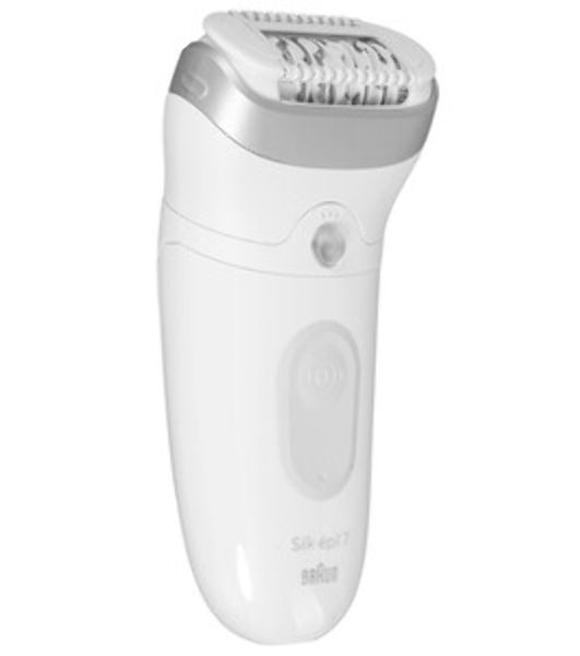 Эпилятор BRAUN SE7-041 белый/серебристый