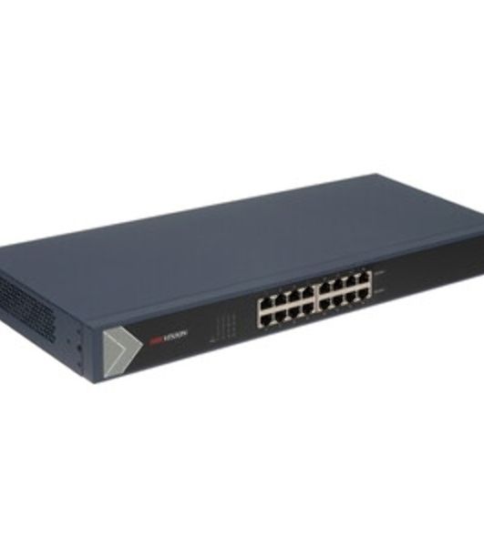 Гигабитный коммутатор DS-3E0516-E(C), 16-портовый, Hikvision