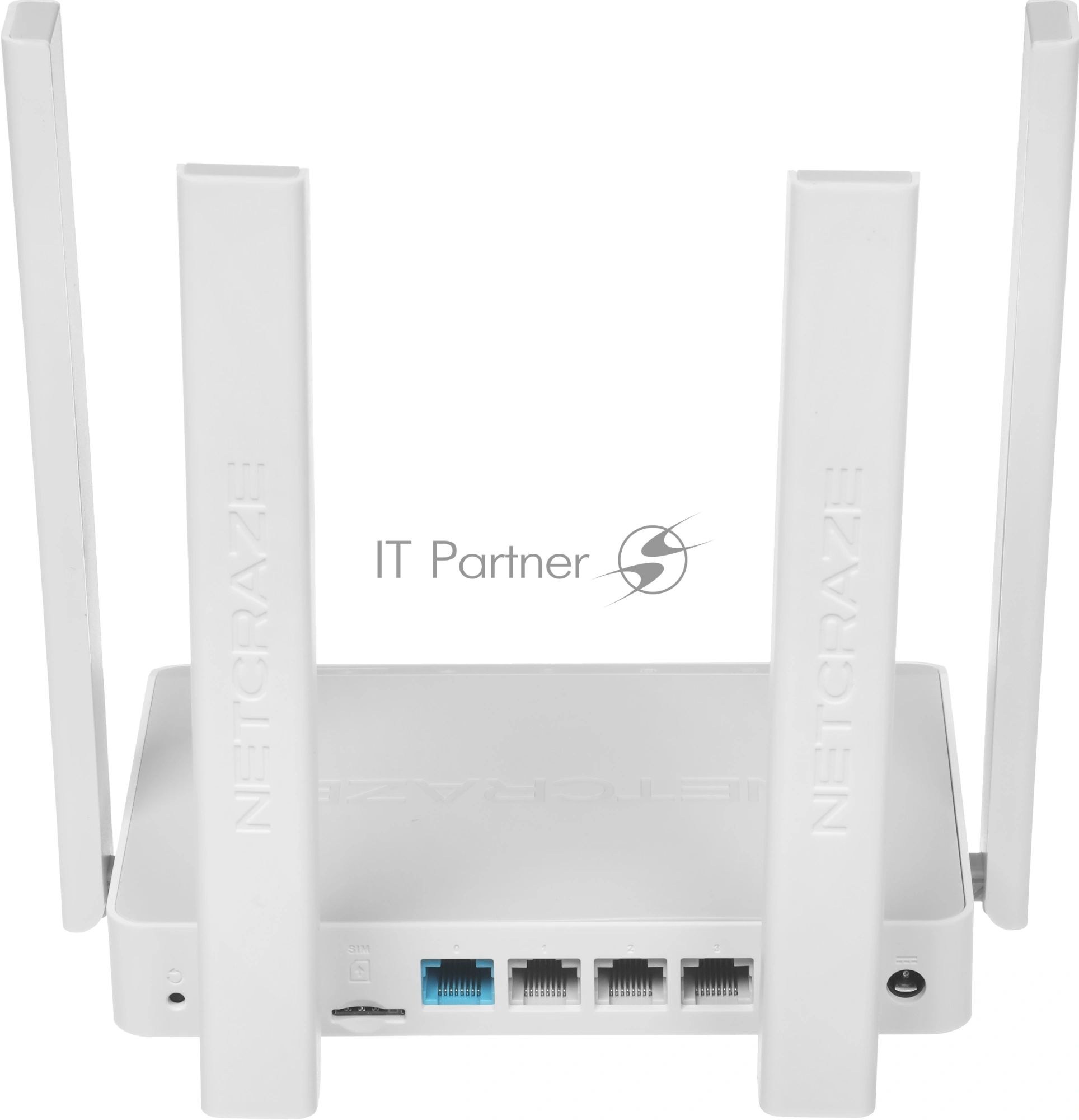 Интернет-центр Netcraze Runner 4G (NC-2212) с модемом 4G, Mesh Wi-Fi N300 и 4-портовым Smart-коммутатором