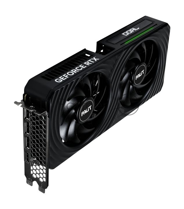 Видеокарта Palit GeForce RTX 5060 Ti DUAL, 8 GB GDDR7, 128 bit, 3xDisplayPort, HDMI, GPU 2407 MHz