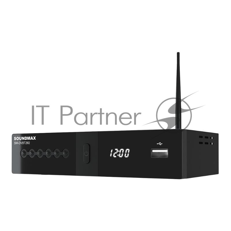 Медиаплеер SOUNDMAX SM-DVBT292(черный)