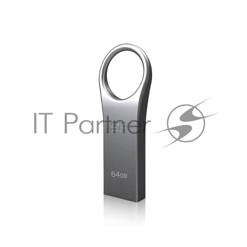 Флешка USB R/W Silicon Power R/W 64Gb Firma F80 SP064Gb,UF2F80V1S USB2.0 серебристый