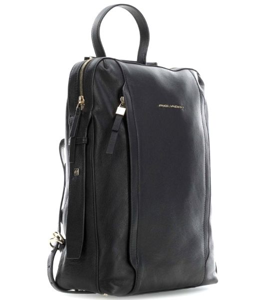 Рюкзак женский Piquadro Circle CA4576W92/N черный кожа