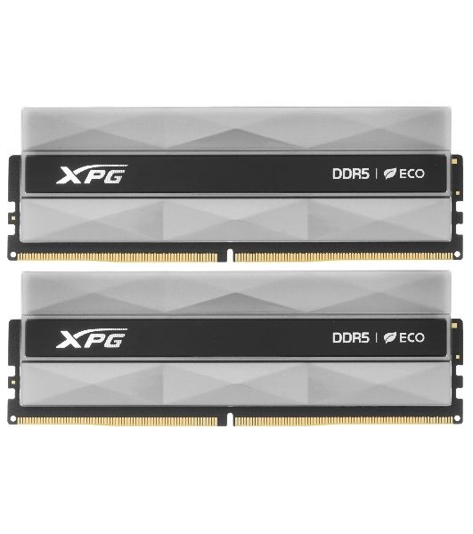 Оперативная память XPG Lancer, DDR5, 32GB (2x16GB), 6000MHz, CL30, DIMM, с радиаторами, RGB, серебристый