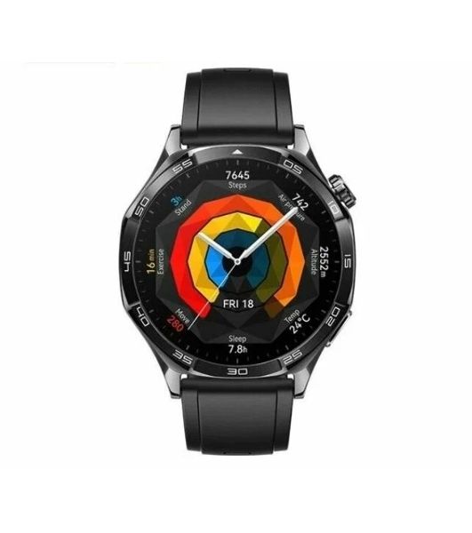 Умные часы Huawei Watch GT 5, 1.43" AMOLED, Bluetooth, NFC, GPS, IP69K, черный