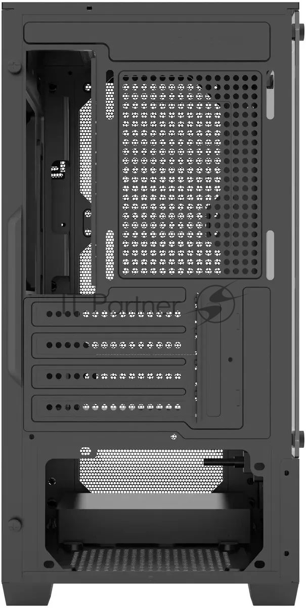 Корпус Bloody CC-124-BK, Mini-Tower, чёрный