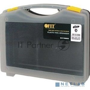 Ящик для крепежа (органайзер) FIT РОС прозрачный 10" (27 х 21 х 8 см) 65642