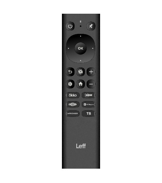 Телевизор LEFF 24" 24H690T черный DLED HD 60Hz Smart TV Салют ТВ