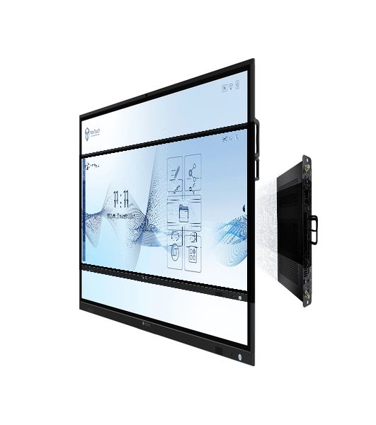 Интерактивный комплекс NexTouch Nextpanel 86 IFCKV5INT86 86", 4К (3840*2160), 450 кд/м2, 4000:1, IR, 8 мс, 40 касаний, WiFi-модуль, ОС Android, 178°/178°