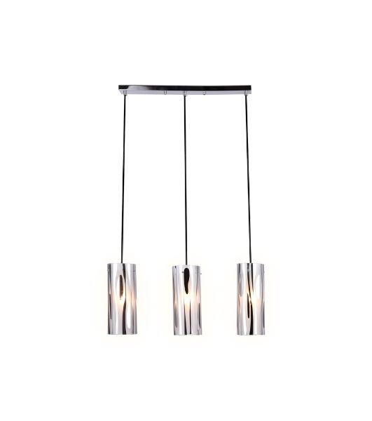 Светильник Ambrella light TR3590/3 CH/SM хром/дымчатый E27/3 max 40W 530*100*900